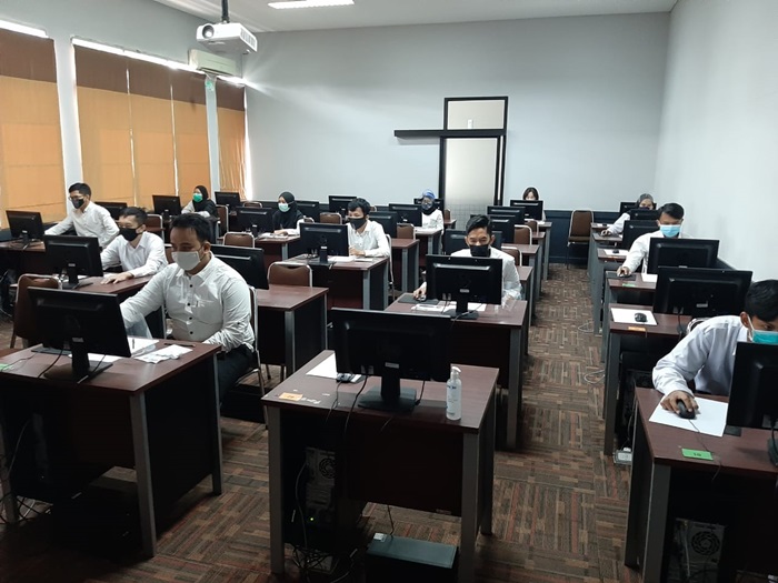 Patuhi Protokol Kesehatan, SKB Lokasi Cimahi Berlangsung Tertib